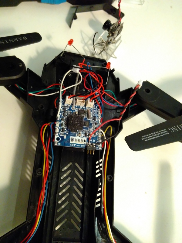 The soldered camera